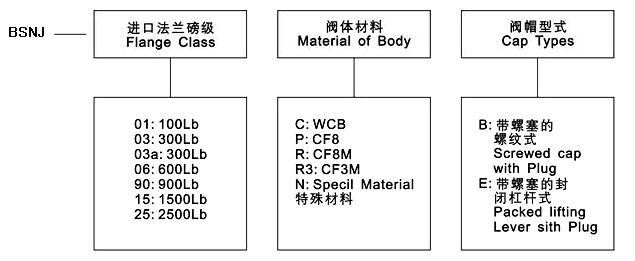 BSNJ美标保温夹套安全阀型号