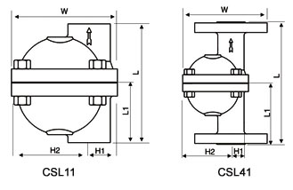 CSL41、CSL11型结构图